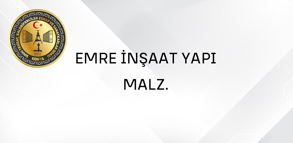 EMRE İNŞAAT YAPI MALZ.